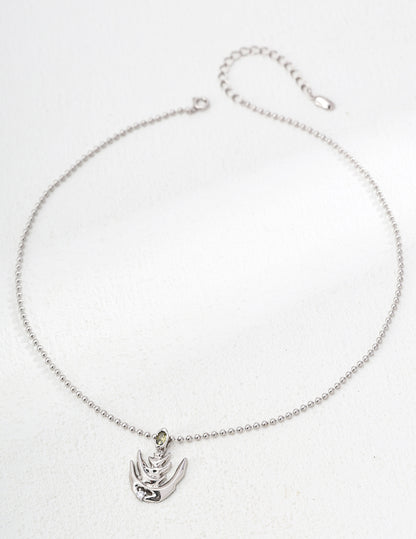 Natural Wave Element "Sparkling" Series Necklace