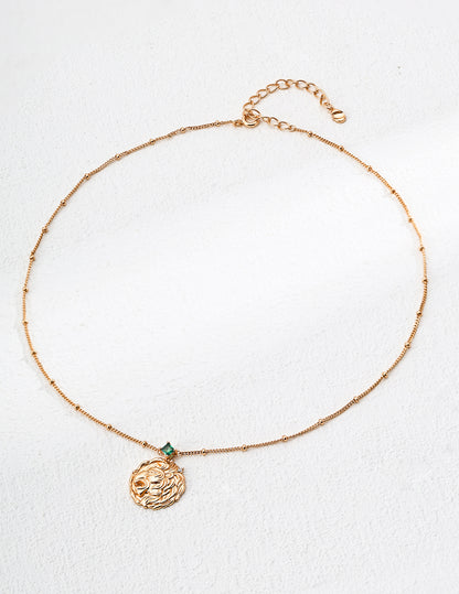Lion Series retro Pendant necklace