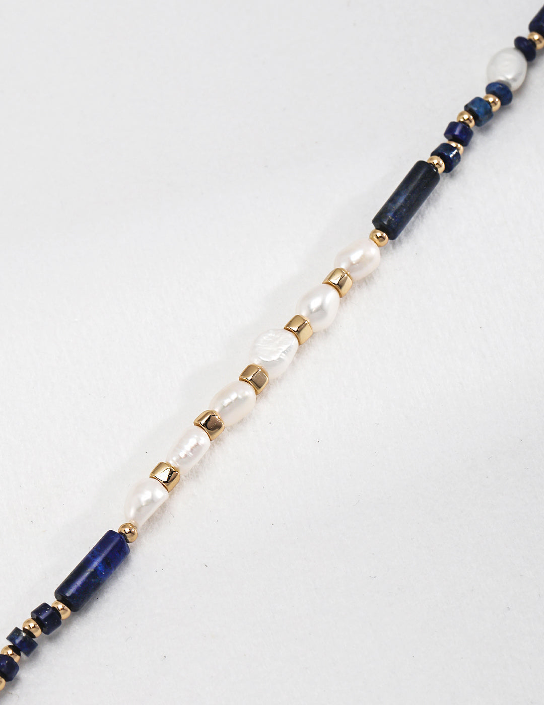 Lapis lazuli Pearl Necklace